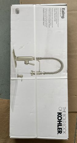 Kohler Kitchen Faucet Stainless Steel, Brand New Unopened