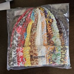 Supreme Hand Tied Beanie Multicolored 