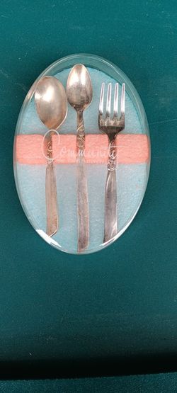 Vintage Community Baby Flatware Set