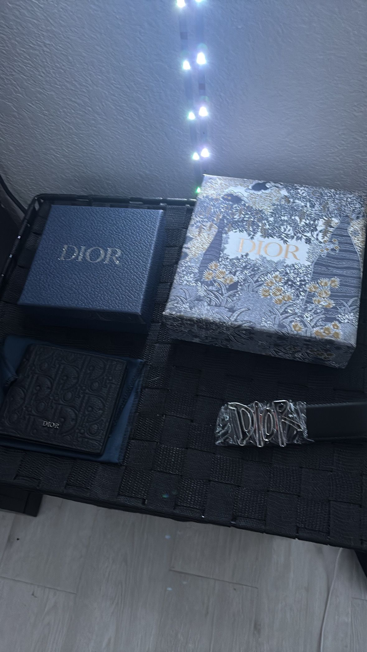 Dior Wallet And Belt