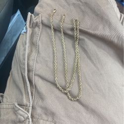 14k Gold Rope Chain 