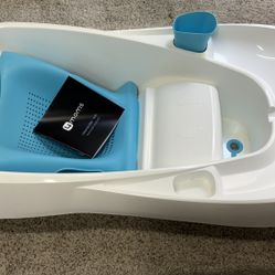 4moms Cleanwater Tub, 3-in-1 Grow-with-Me Baby Bathtub