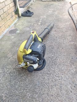 Blower RYOBI gas 4 cycle run good