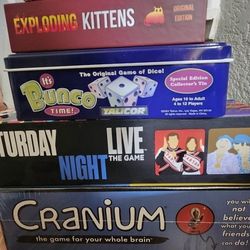 Family Game Bundle NEW And Like New