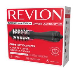 Revlon Salon one-step Hair Dryer and Volumizer Titanium Max Edition