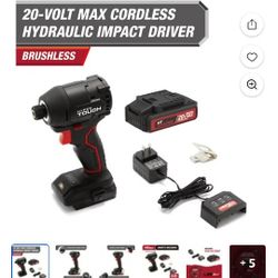  Hyper Tough 20V Max Brushless Hydraulic Impact Driver