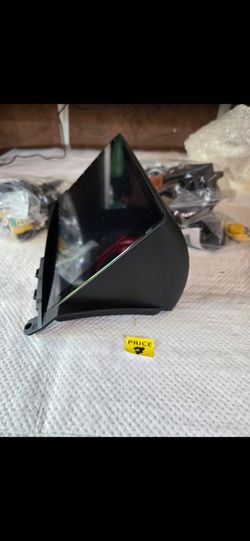 Black Automotive Tail Light Housing