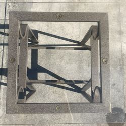 Glass Top Table