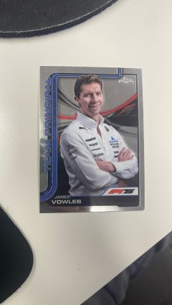 James Vowles #200 Williams Team Principle Topps F1 Chrome 2025