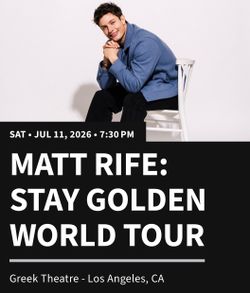 Matt Rife at the Greek 7/11