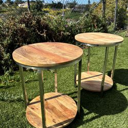 Rustic End Tables 