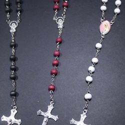Beautiful rosary necklaces 