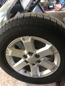 18” Tire & Rim