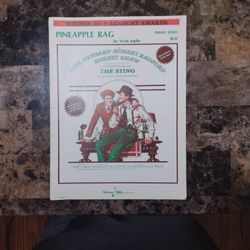 Vintage Sheet Music "The Sting"
