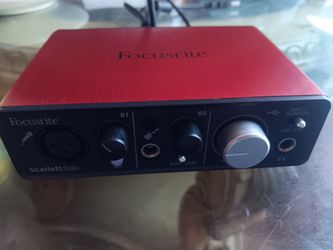 Focusrite Scarlett solo
