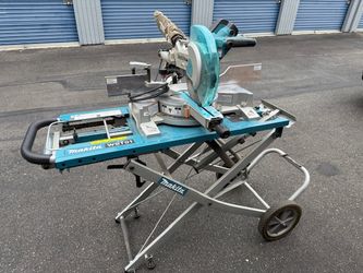 Makita Mitre Saw And Rolling Stand