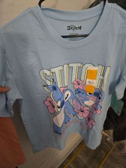 Lilo stitch woman Tshirt Size:L