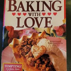 1993 Betty Crocker Cookbook #85 Baking With Love Recipe Booklet Dessert Vintage



