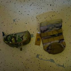 Tactical Hunter Sunglasses and Radio Pouch 