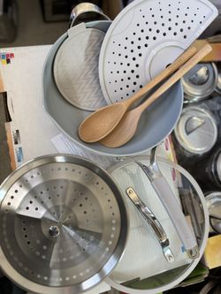 Tramontina 5-quart All-In-One Plus Ceramic Non-Stick Pan, 7-piece Set