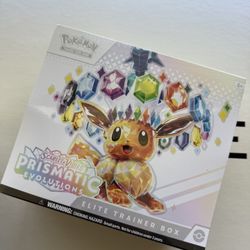 Pokemon Scarlet & Violet – Prismatic Evolutions Elite Trainer Box (ETB)  