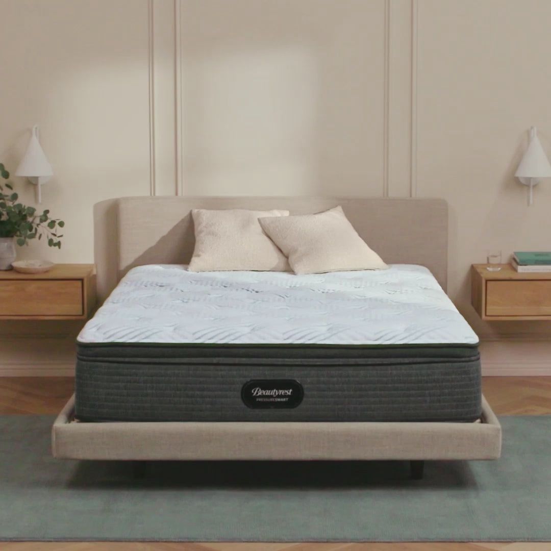 We’ve lowered our prices — shop now! BeautyRest Pressure SMART LUX King Size Mattress – 15” Thick, Premium Comfort. Same-day delivery available!