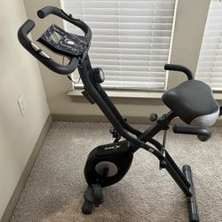 X-Bike Exercise Bike w/ Foldable Seat – Moving Sale, Must Go!