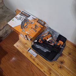 Ridgid Pneumatic Angled Finish Nailer