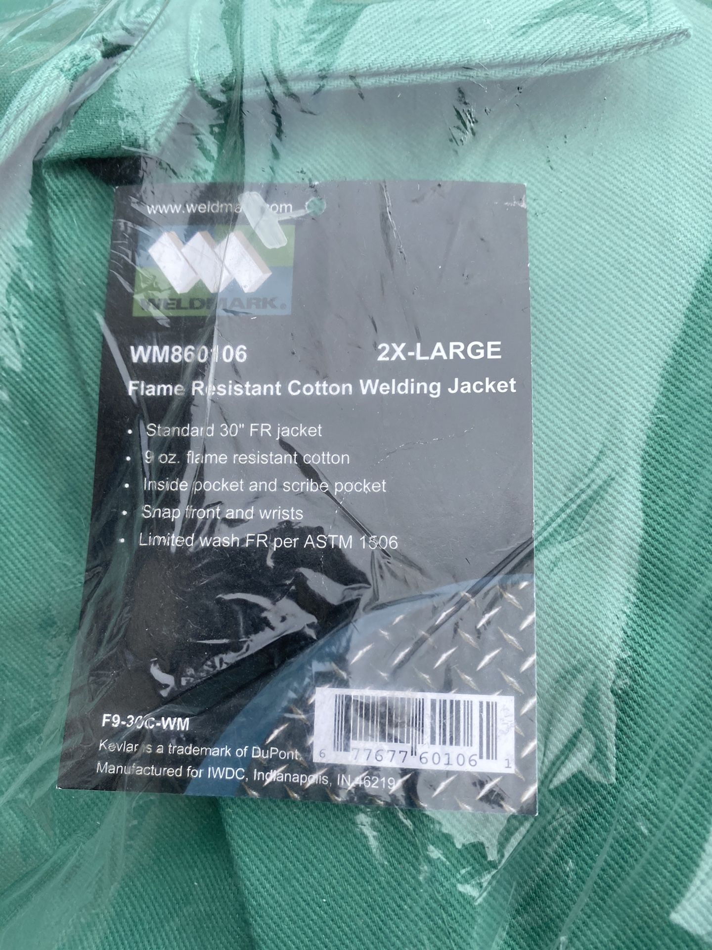 Welding jackets
