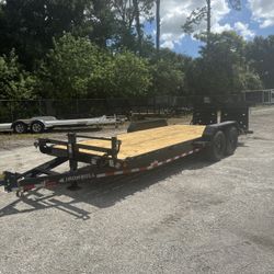 Iron Bull 7x20 14K Equipment Trailer 