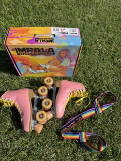 Impala Pink Roller Skates
