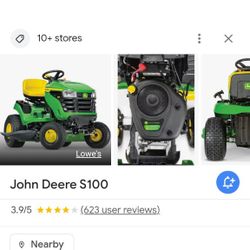 John Deere Riding Mower 