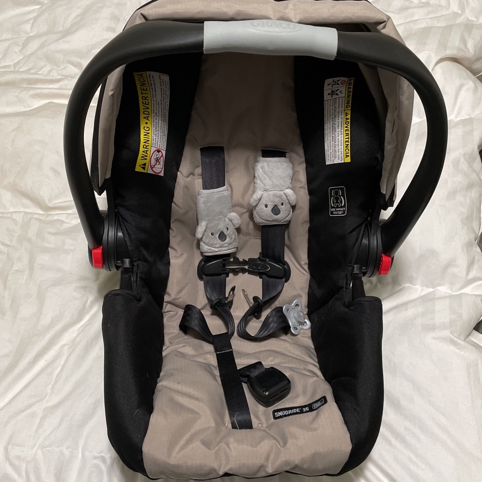 Graco Baby Car seat + stroller attachable base