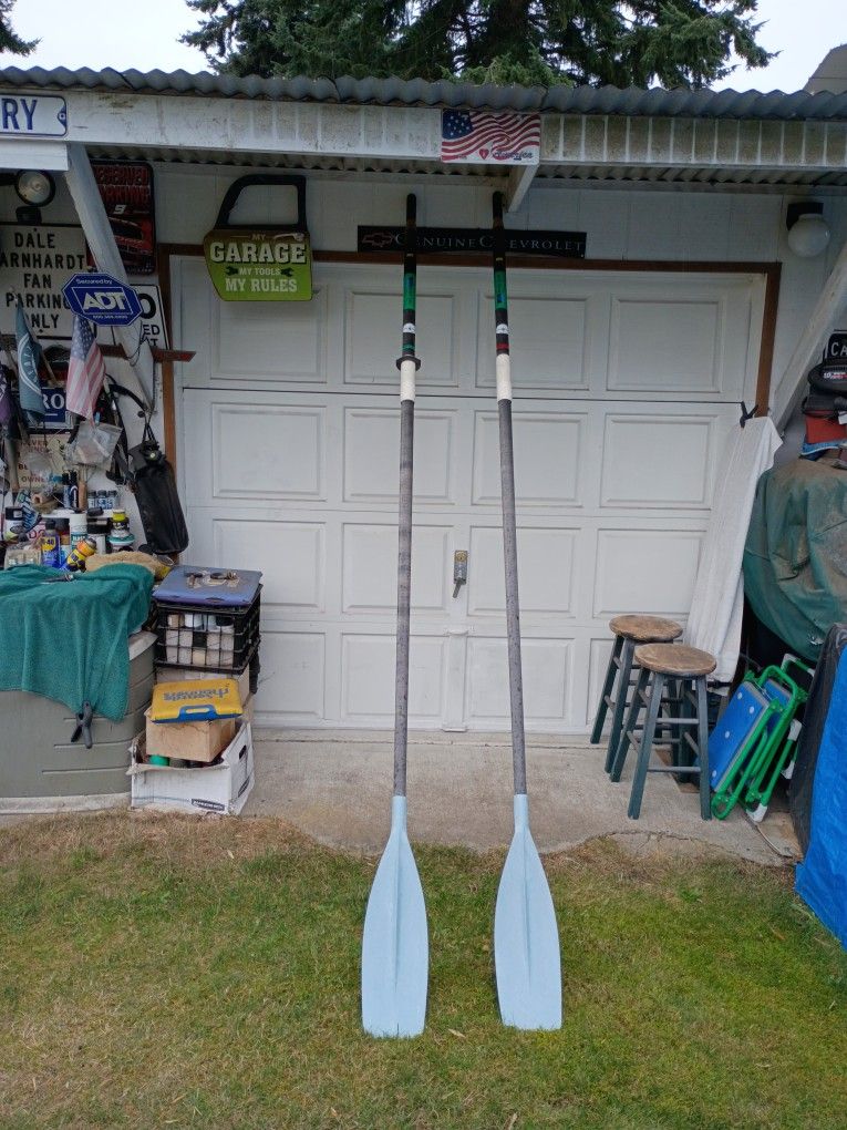 AMERICAN  BRACA - 10 fters244112 Drift boat Oars