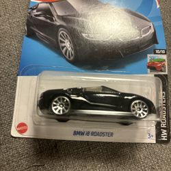 Hot Wheels BMW i8 Roadster Black 156/250 New in Package 
