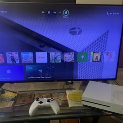 Xbox one (500gb) JVC 40in Flatscreen