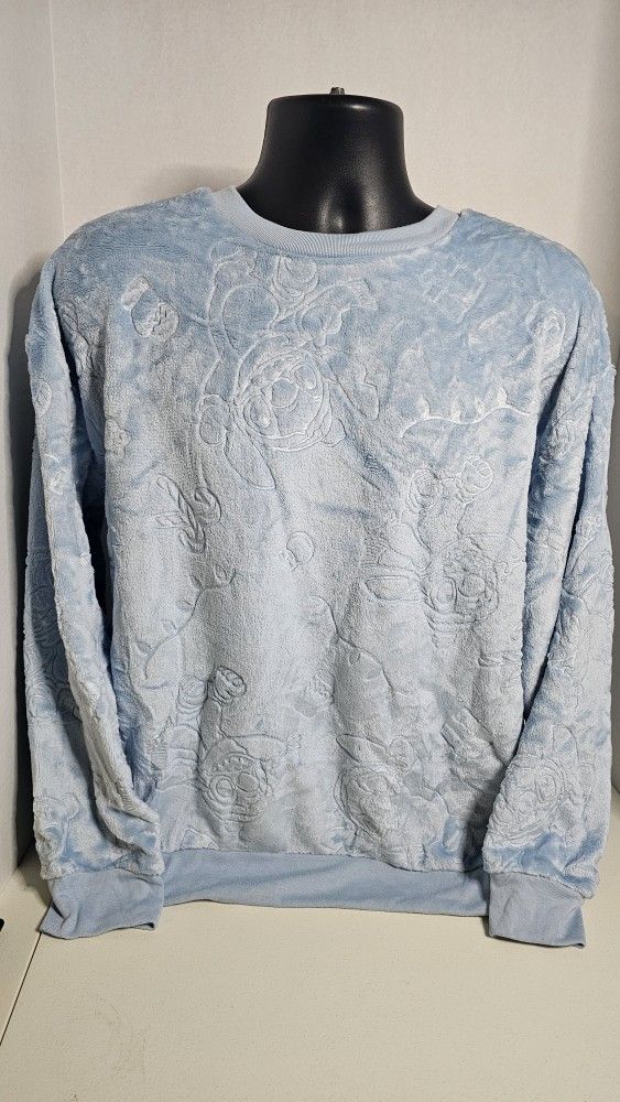 Disney Stitch Fleece Sweatshirt Womens 2XL