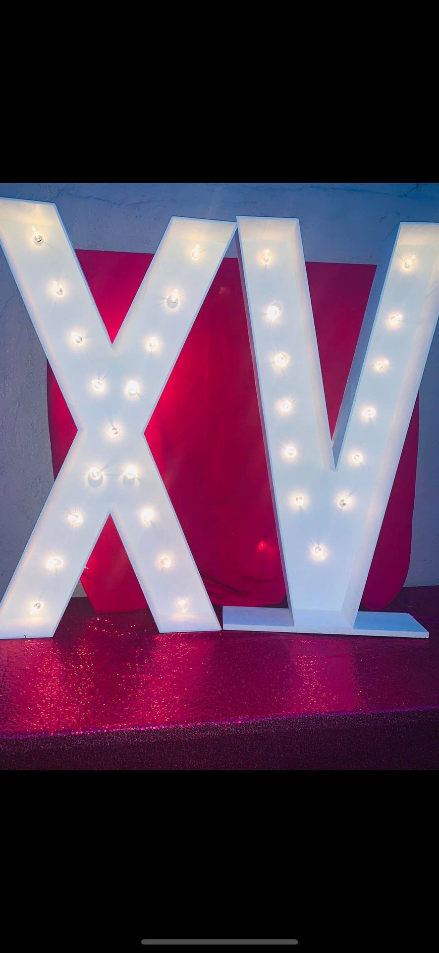 Party numbers and letters for any event