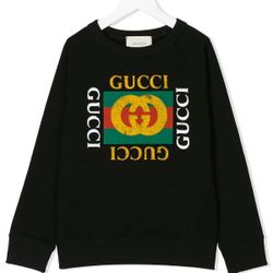 Gucci Logo Print Sweater