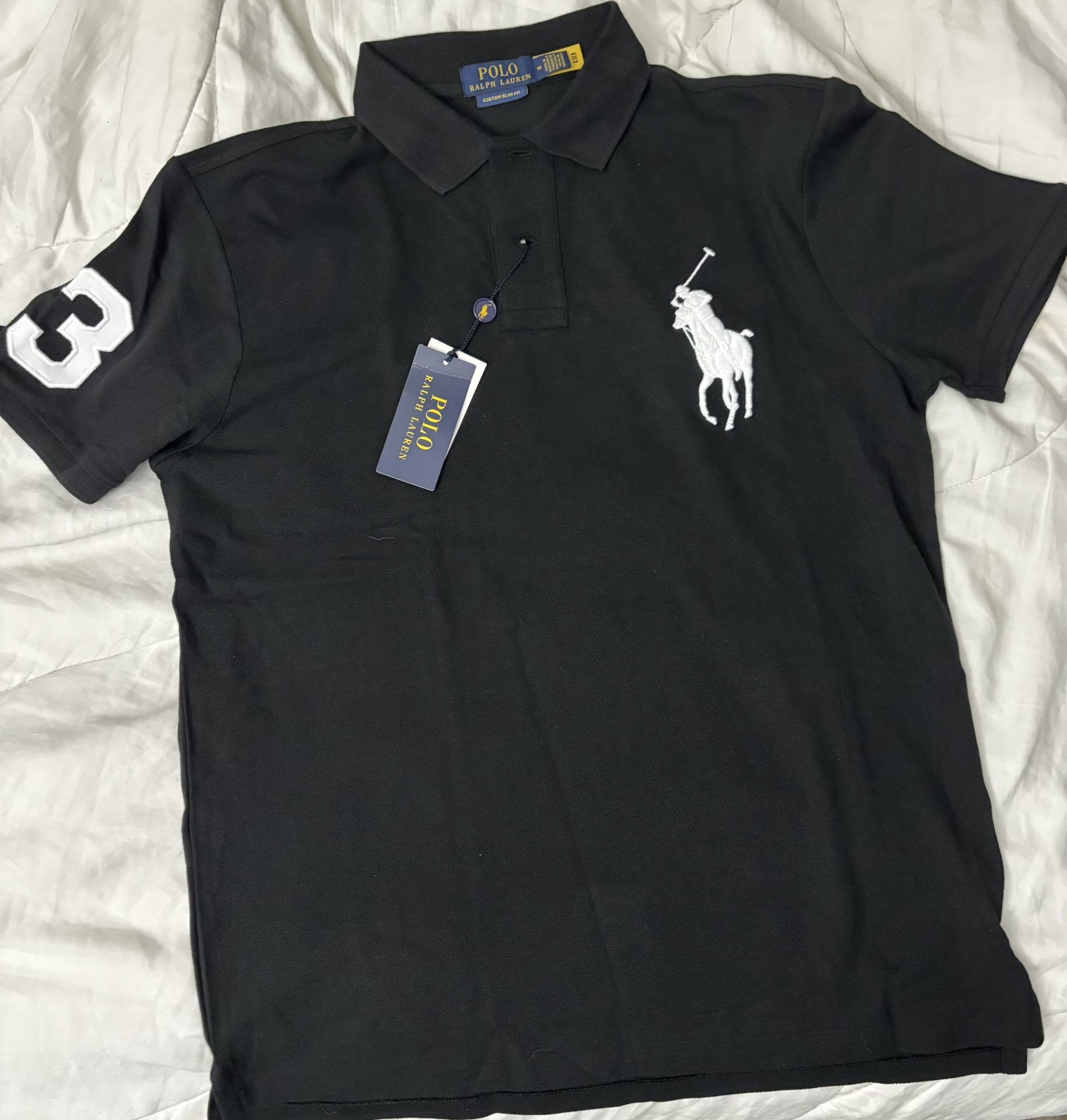 NWT Black Polo Ralph Lauren Polo T Shirt