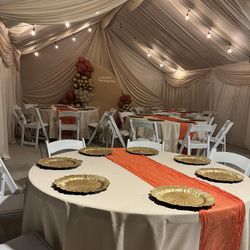 Draped Tents And Decor 