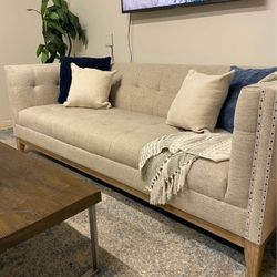 Sofa from World Market.