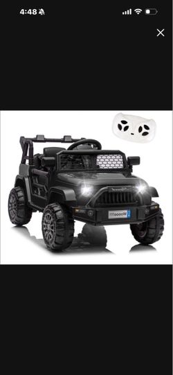 Kids Electric Ride-On Truck with Remote 12V for toodlers
