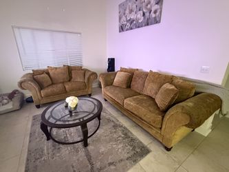 Brown Couches