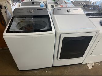 Samsung Washer and Samsung electric dryer