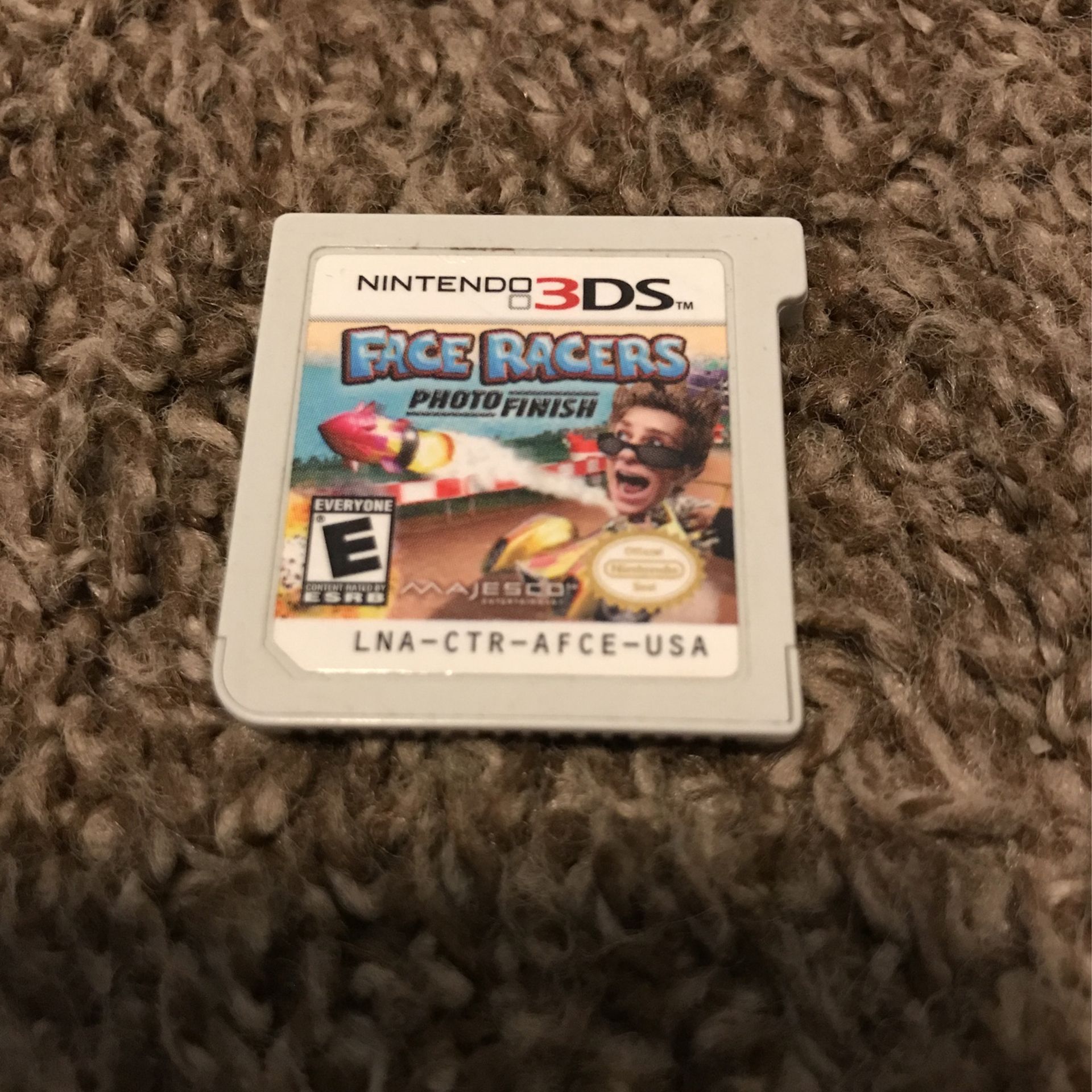 Nintendo 3DS Face Racers Photo Finish