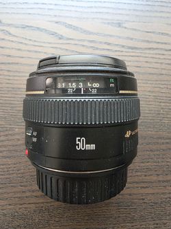 Canon 50mm Lens 1.4