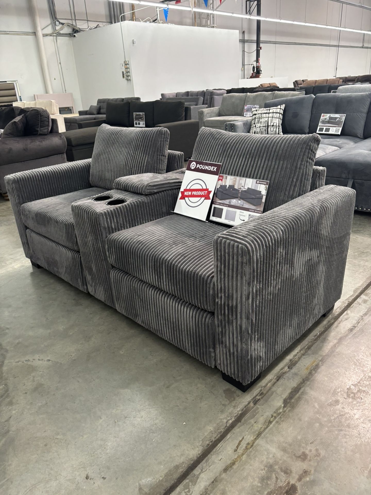 2pc Sofa Set