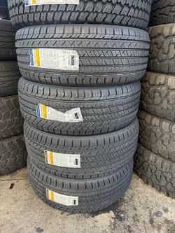 285/45/22 Goodyear eagle sport all season (4) new tires installed