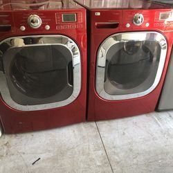 Lg Washer And Dryer Set Electric 